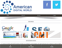 Tablet Screenshot of americandigitalworld.com